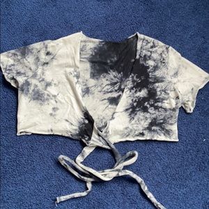 Tie dye crop top